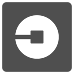 uber logo B&W